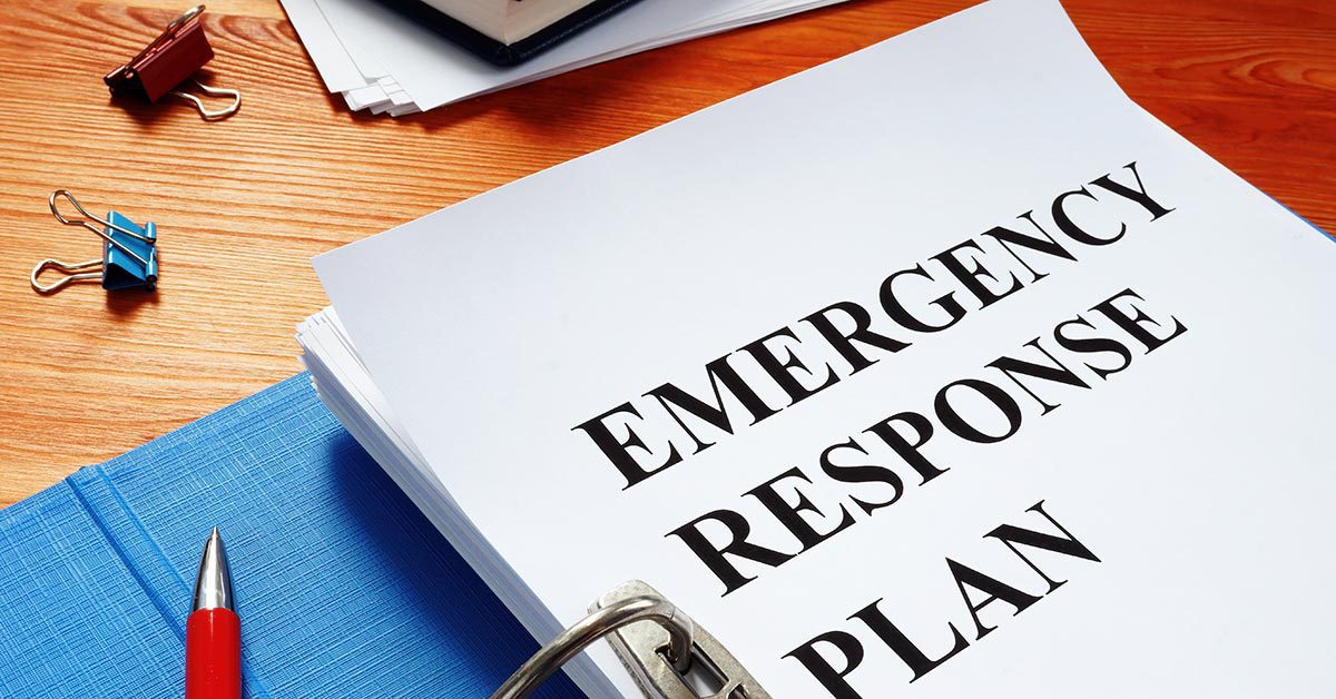 Emergency Response Plan A Brief Guide And Checklist A Otc 4486