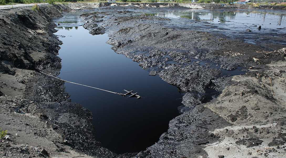 Petroleum-contaminated Soil