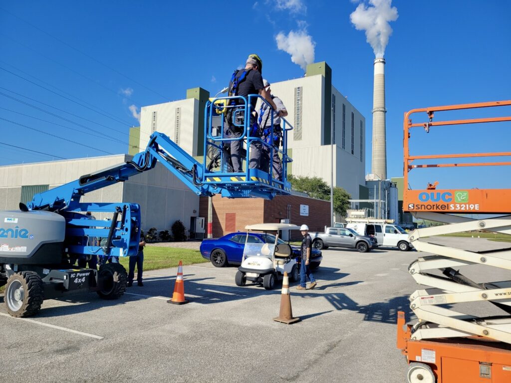 Training on a lift