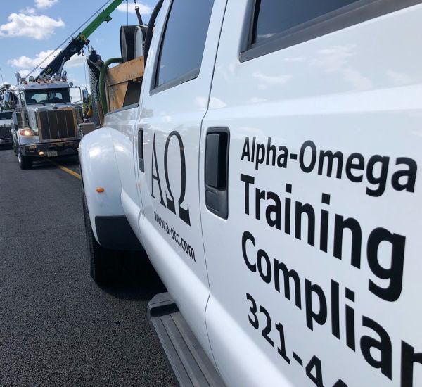 Alpha-Omega Training and Compliance, Inc. truck