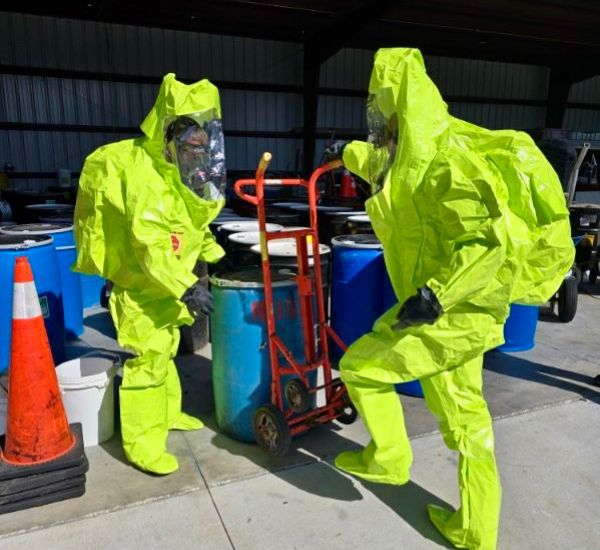 aotc offering industrial waste management services at business